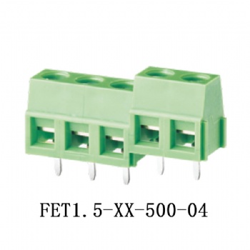 FET1.5-XX-500-04 螺钉式接线端子