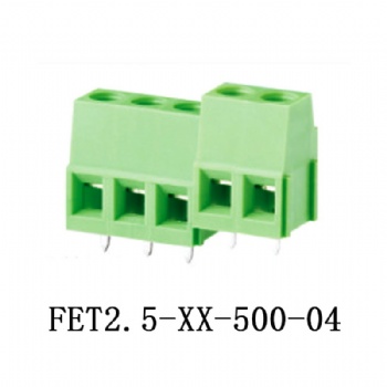FET2.5-XX-500-04 螺钉式接线端子