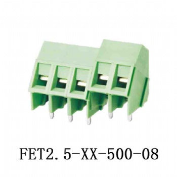 FET2.5-XX-500-08 螺钉式接线端子