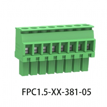 FPC1.5-XX-381-05 插拔式接线端子