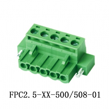 FPC2.5-XX-500&508-01 PCB spring terminal block