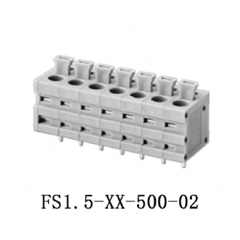 FS1.5-XX-500-02 弹簧式接线端子