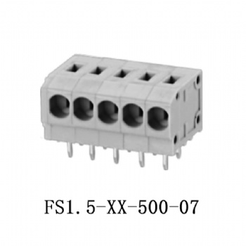 FS1.5-XX-500-07 弹簧式接线端子