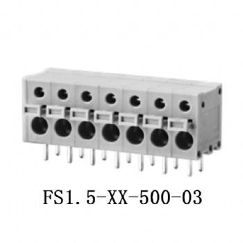 FS1.5-XX-500-03 弹簧式接线端子