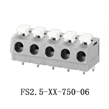 FS2.5-XX-750-06 弹簧式接线端子