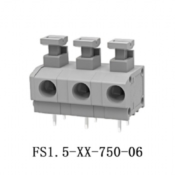 FS1.5-XX-750-06 弹簧式接线端子