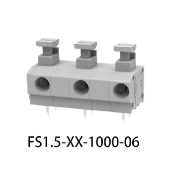 FS1.5-XX-1000-06 PCB spring terminal block