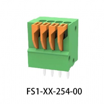 FS1-XX-254-00 弹簧式接线端子