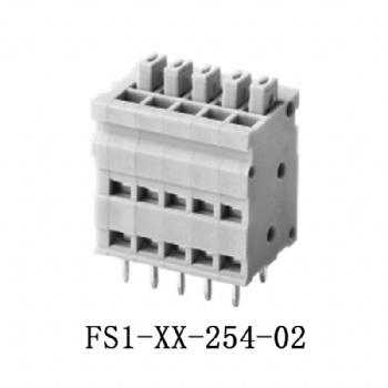 FS1-XX-254-02 弹簧式接线端子