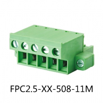 FPC2.5-XX-508-11M 插拔式接线端子