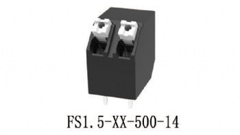 FS1.5-XX-500-14 弹簧式PCB接线端子