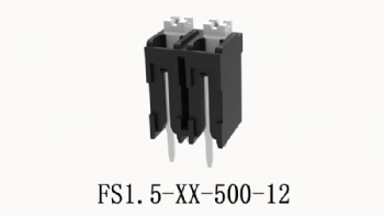 FS1.5-XX-500-12 PCB spring terminal blocks