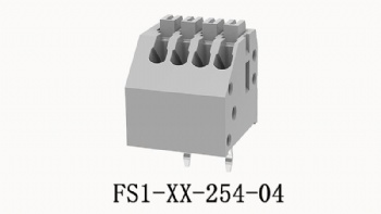 FS1-XX-254-04 弹簧式接线端子