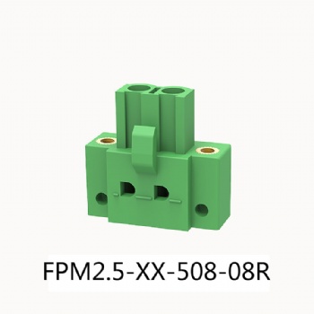 FPM2.5-XX-508-08R PCB Plug in terminal block