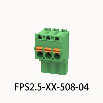 FPS2.5-XX-508-04插拔式接线端子