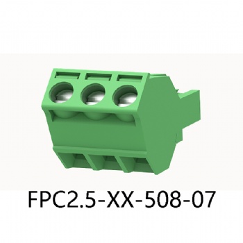 FPC2.5-XX-508-07-PCB spring terminal block