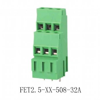 FET2.5-XX-508-32A 螺钉式接线端子