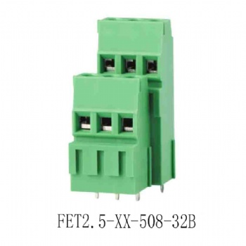 FET2.5-XX-508-32B 螺钉式接线端子