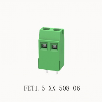 FET1.5-XX-508-06 PCB SCREW TERMINAL BLOCK