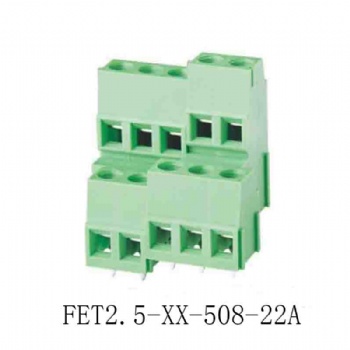 FET2.5-XX-508-22A 螺钉式接线端子