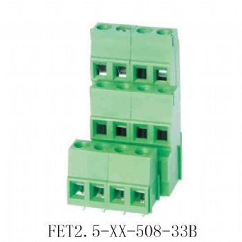 FET2.5-XX-508-33B 螺钉式接线端子