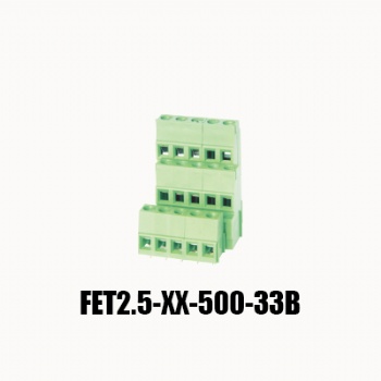 FET2.5-XX-500-33B 螺钉式PCB接线端子