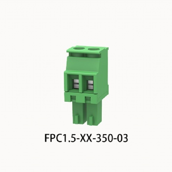 FPC1.5-XX-350-03 PCB plug in terminal block
