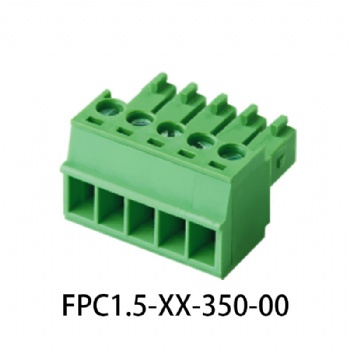 FPC1.5-XX-350-00 PCB Plug in terminal block