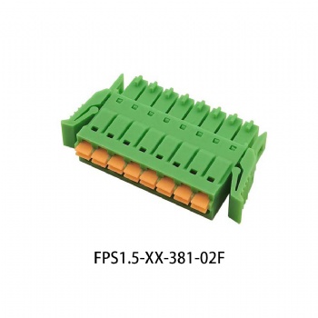 FPS1.5-XX-381-02F 插拔式接线端子