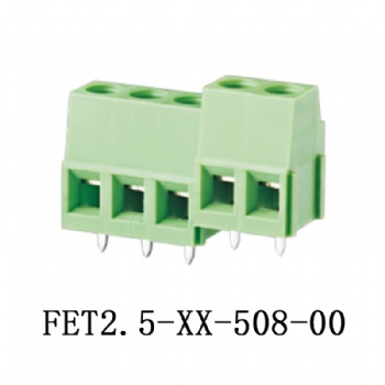 FET2.5-XX-508-00 PCB Screw terminal block