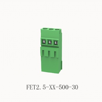 FET2.5-XX-500-30 PCB Screw terminal block