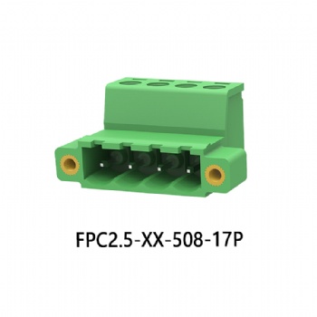 FPC2.5-XX-508-17P PCB spring terminal block
